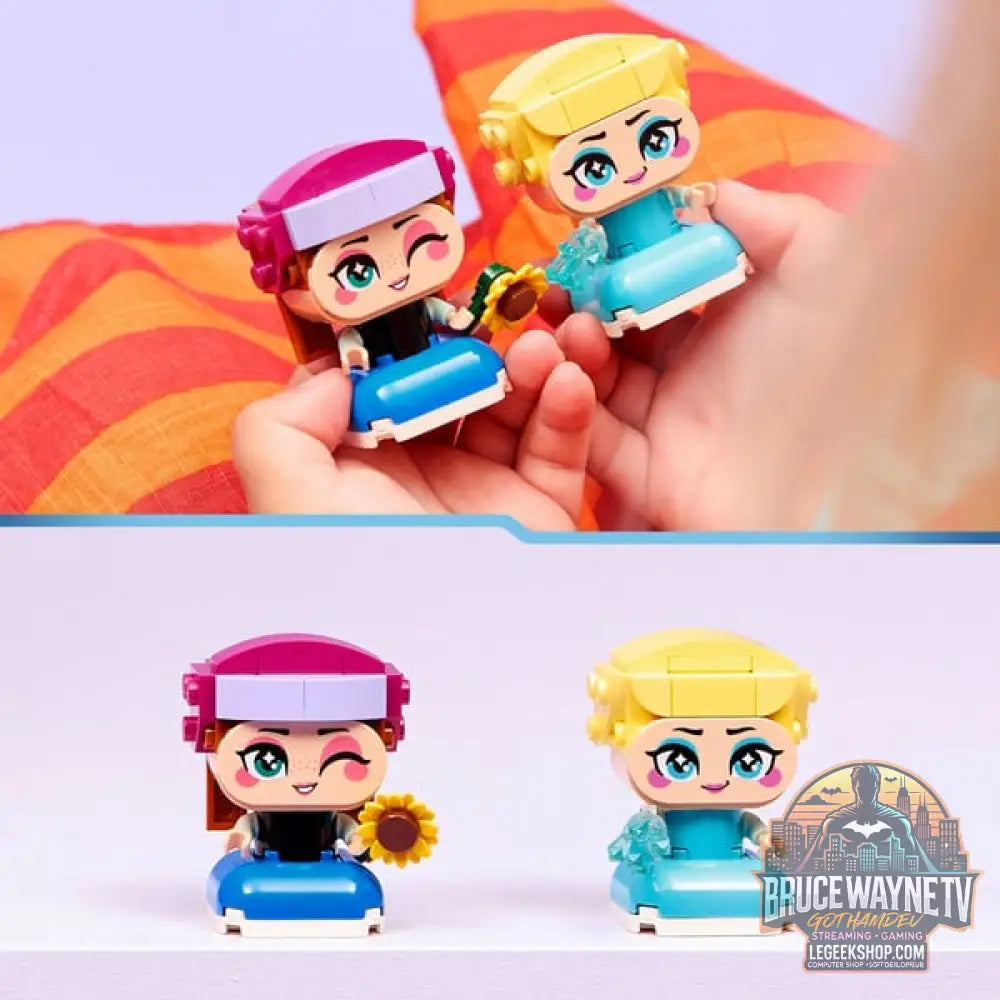 LEGO 43284 Disney Princess Die Mini-Prinzessinnen Anna et Elsa, jeu de construction - LEGO - vue 6