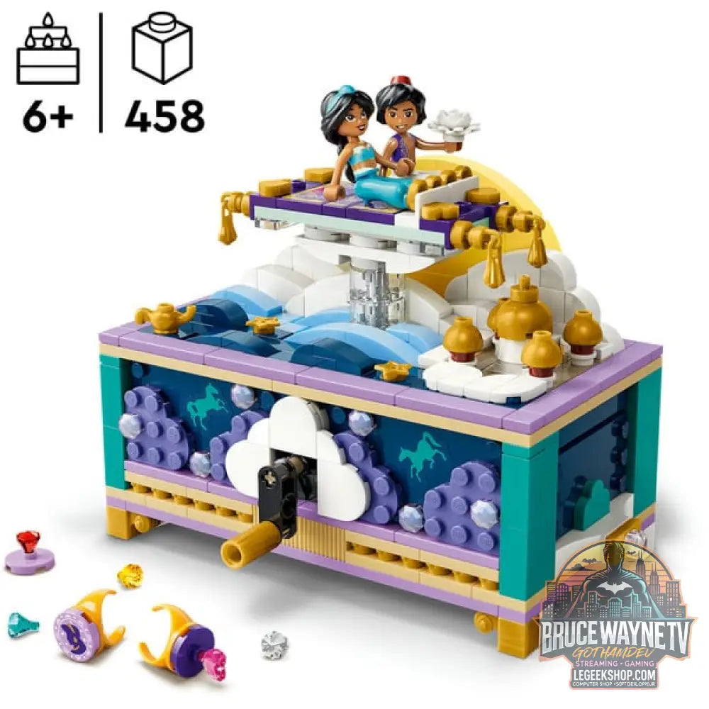 LEGO 43295 Disney Princess Jasmins Schmuckkästchen, jeu de construction - LEGO - vue 2