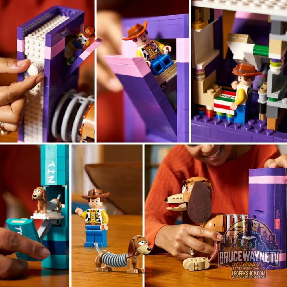 LEGO 43301 Disney Pixar Toy Story Slinky Buchstützen, jeu de construction - LEGO - vue 5