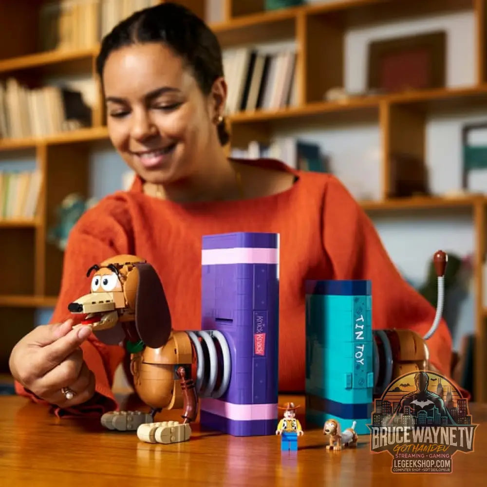 LEGO 43301 Disney Pixar Toy Story Slinky Buchstützen, jeu de construction - LEGO - vue 6