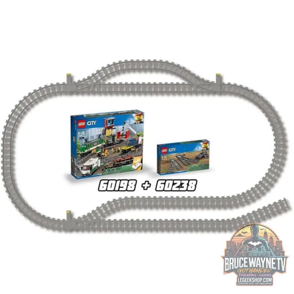 LEGO 60238 City Weichen, jeu de construction - LEGO - vue 7