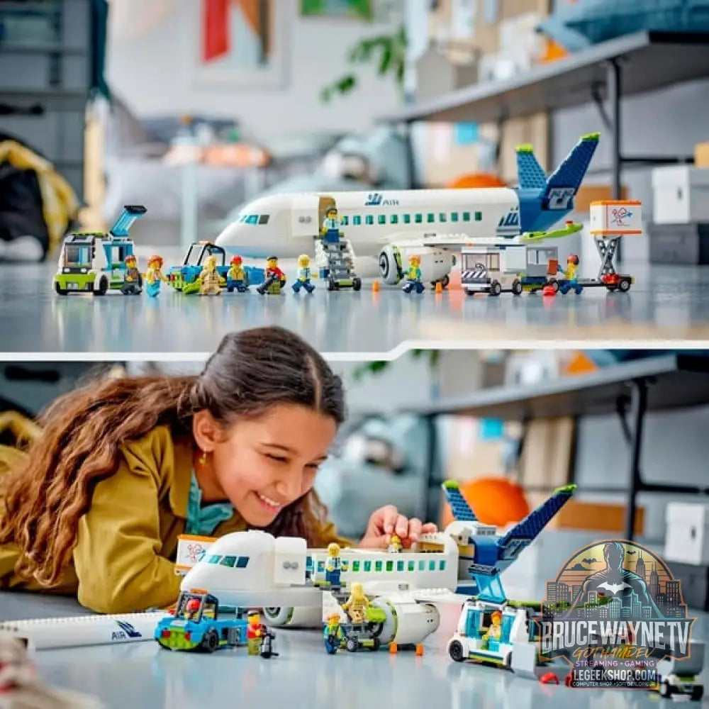 LEGO 60367 City Passagierflugzeug, jeu de construction - LEGO - vue 2
