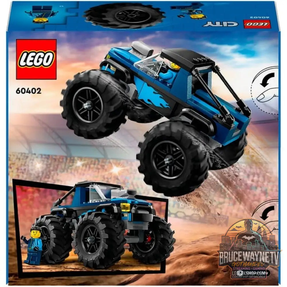 LEGO 60402 City Blauer Monstertruck, jeu de construction - LEGO - vue 12