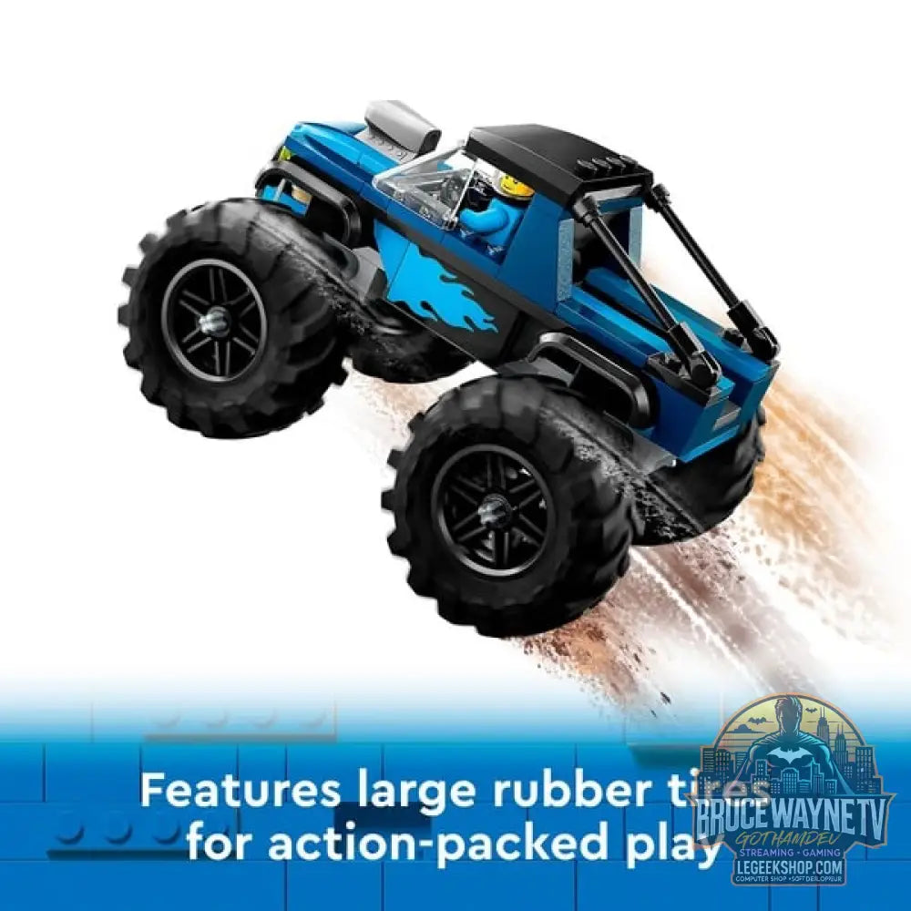 LEGO 60402 City Blauer Monstertruck, jeu de construction - LEGO - vue 7