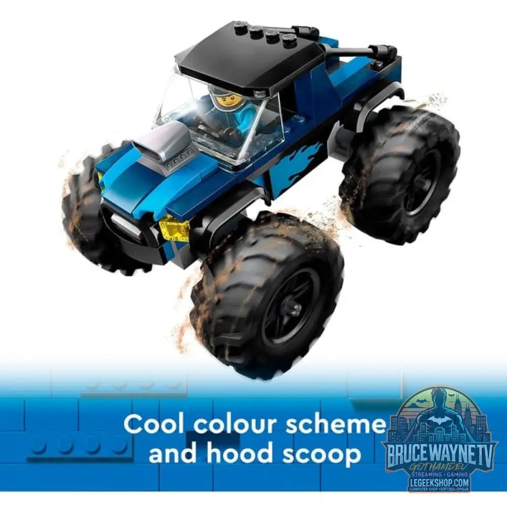 LEGO 60402 City Blauer Monstertruck, jeu de construction - LEGO - vue 8