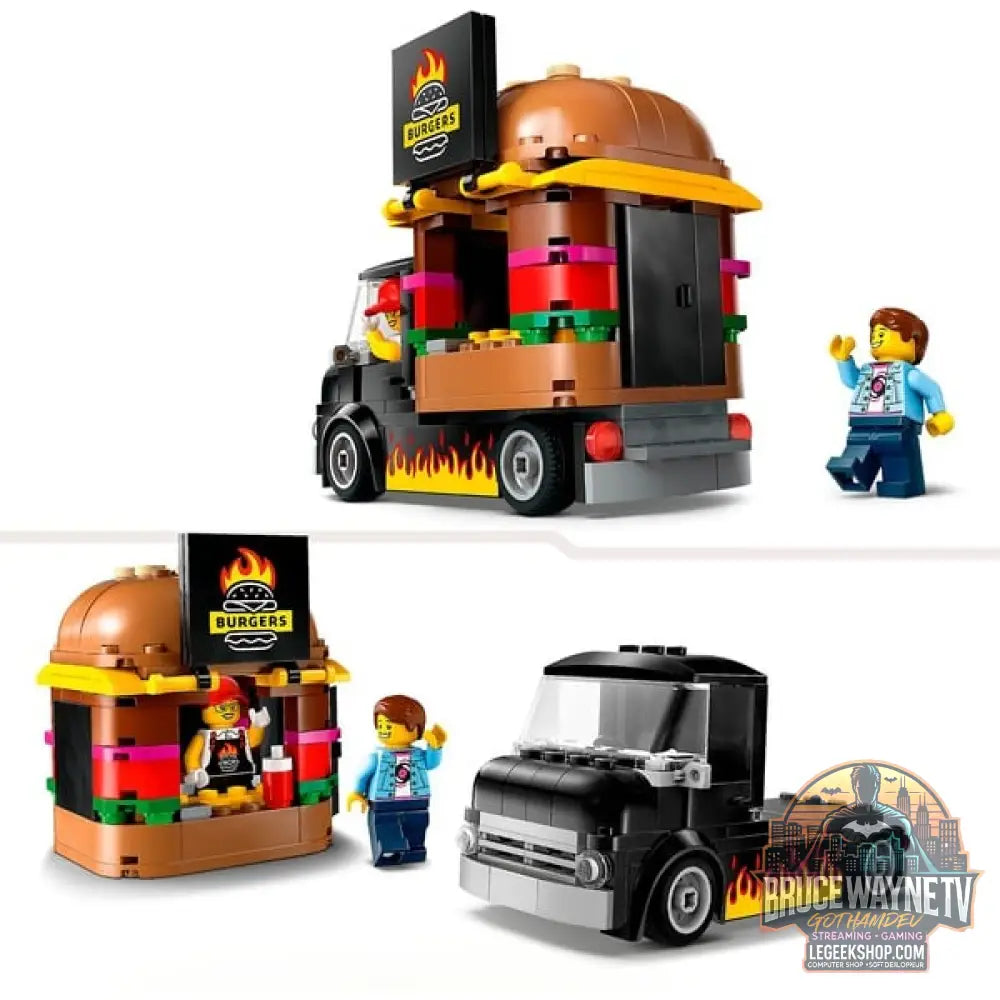 LEGO 60404 City Burger-Truck, jeu de construction - LEGO - vue 3