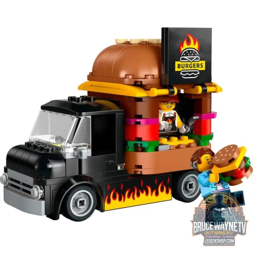 LEGO 60404 City Burger-Truck, jeu de construction - LEGO - vue 2
