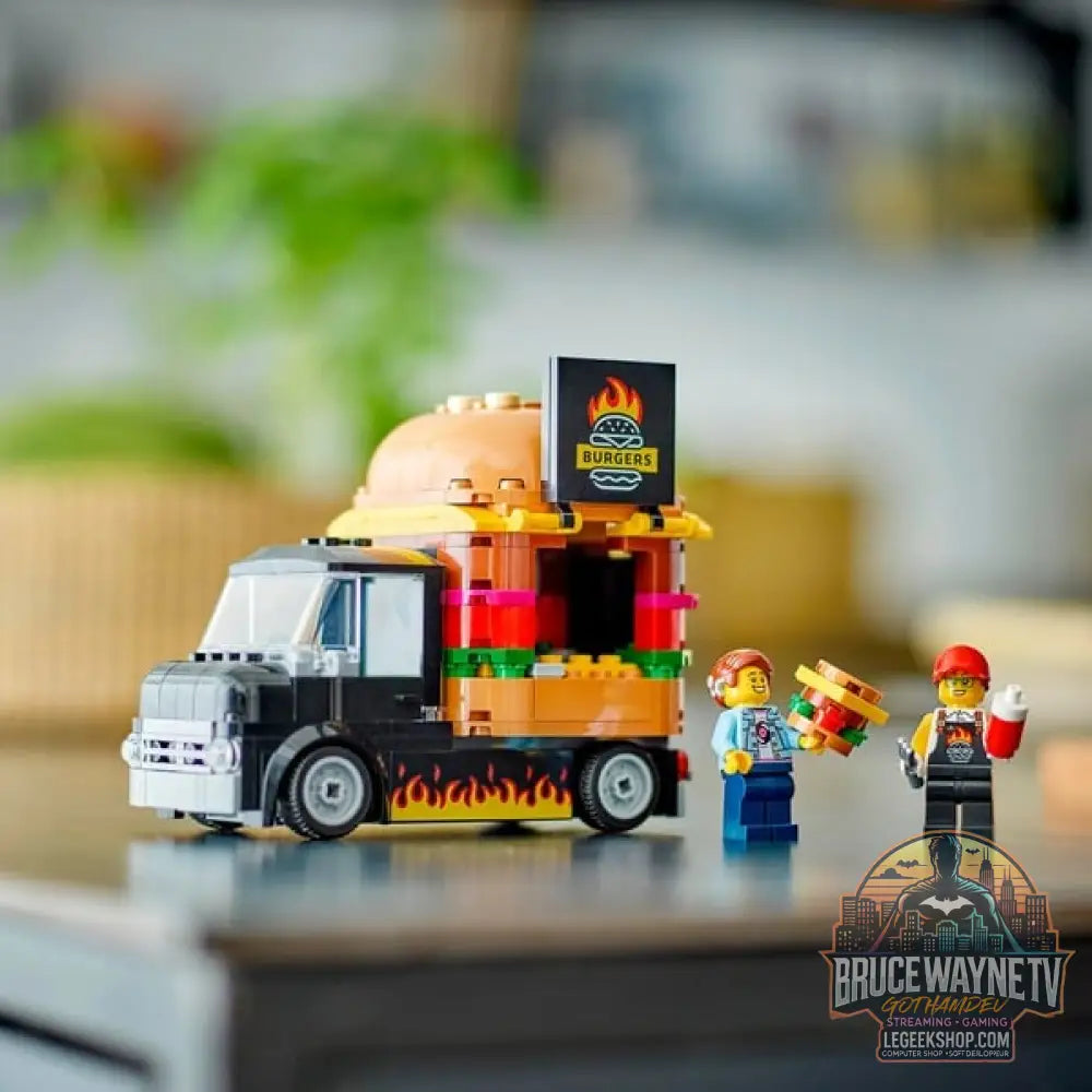 LEGO 60404 City Burger-Truck, jeu de construction - LEGO - vue 6
