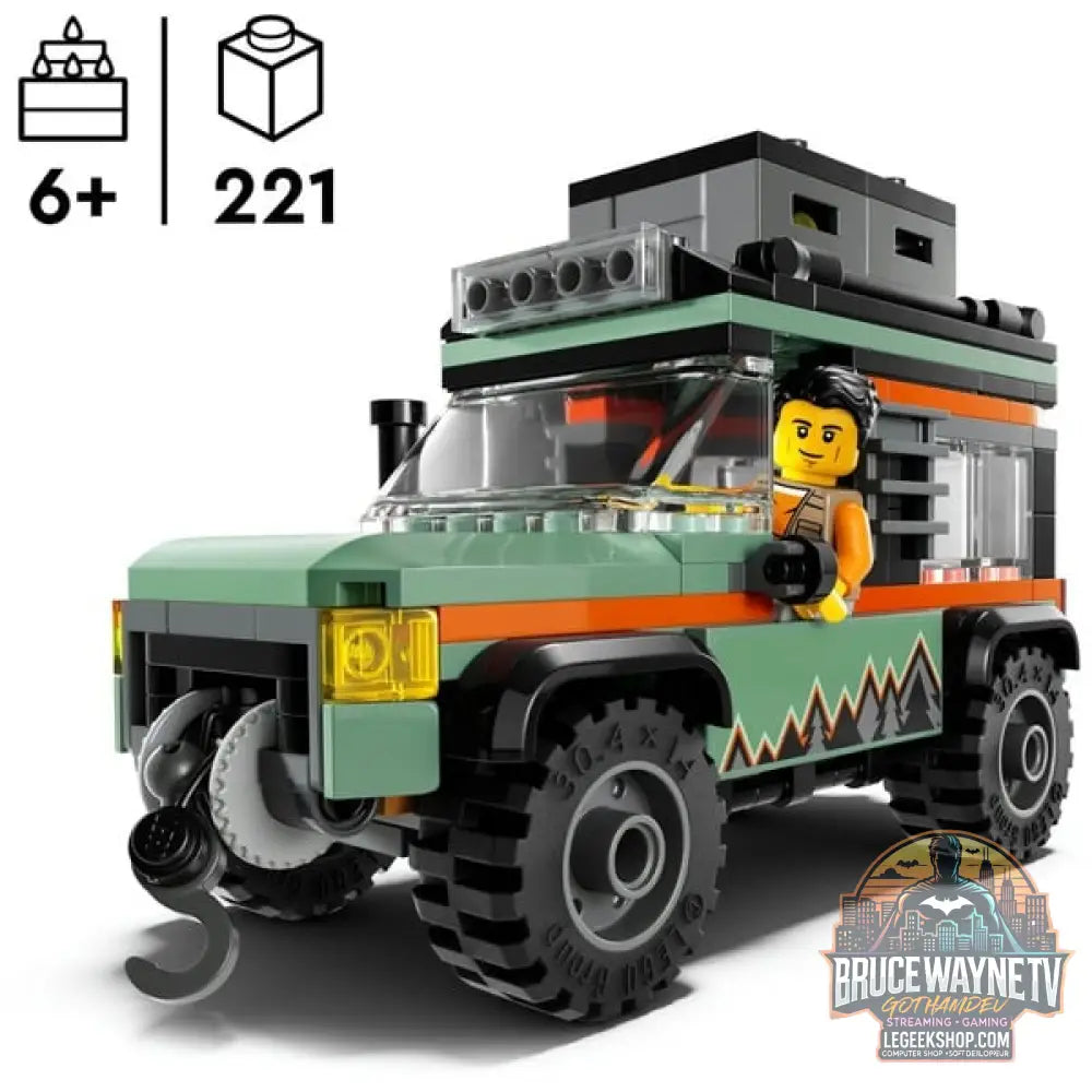 LEGO 60447 City Offroad Geländewagen, jeu de construction - LEGO - vue 3