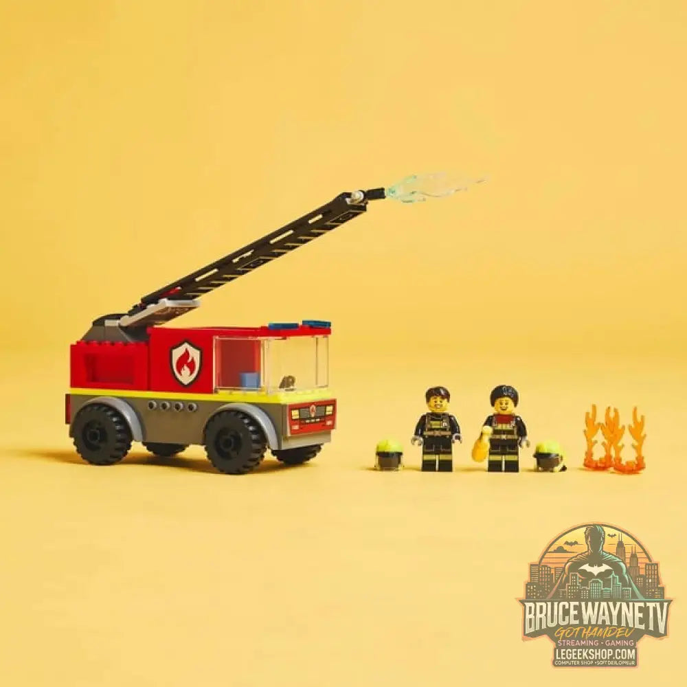 LEGO 60463 City Feuerwehrleiterfahrzeug, jeu de construction - LEGO - vue 6