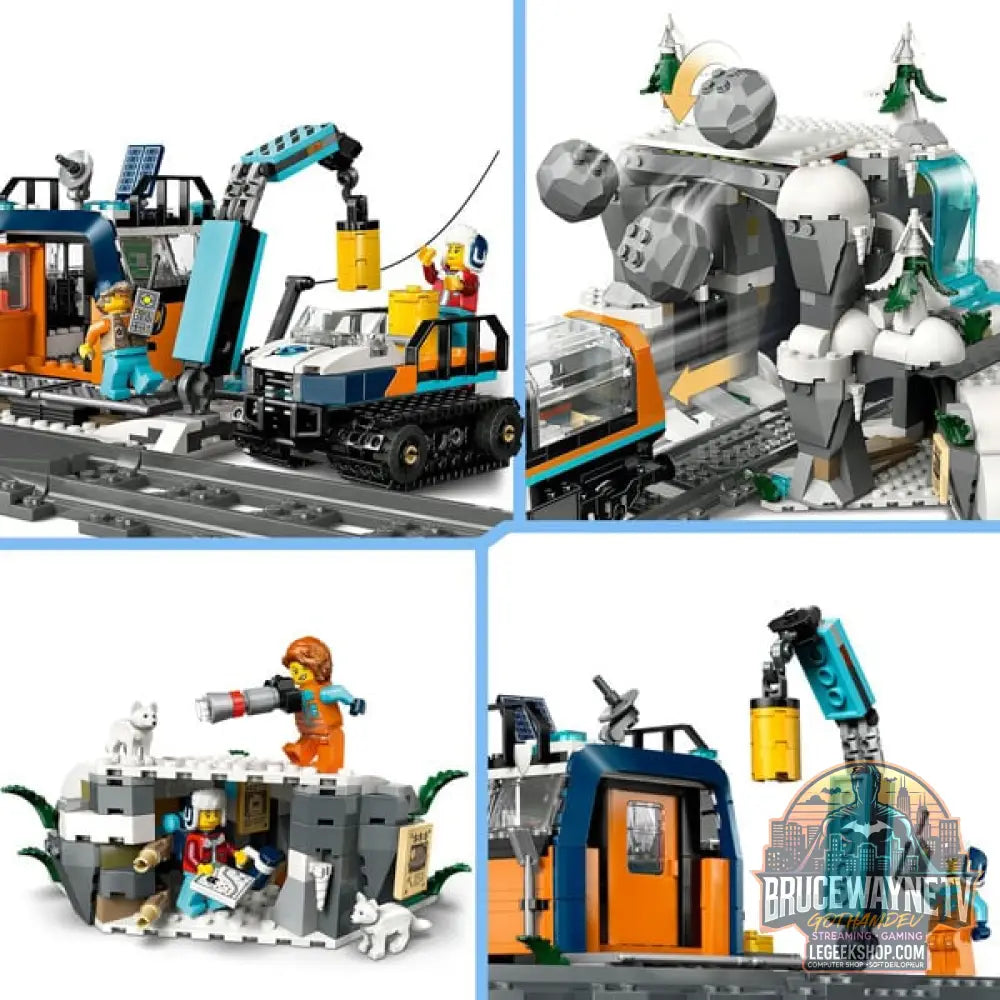 LEGO 60470 City Arktis-Polarexpress, jeu de construction - LEGO - vue 5