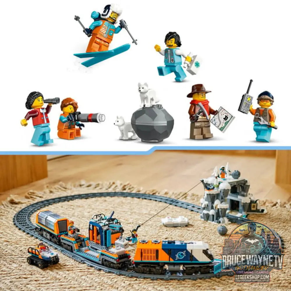LEGO 60470 City Arktis-Polarexpress, jeu de construction - LEGO - vue 6
