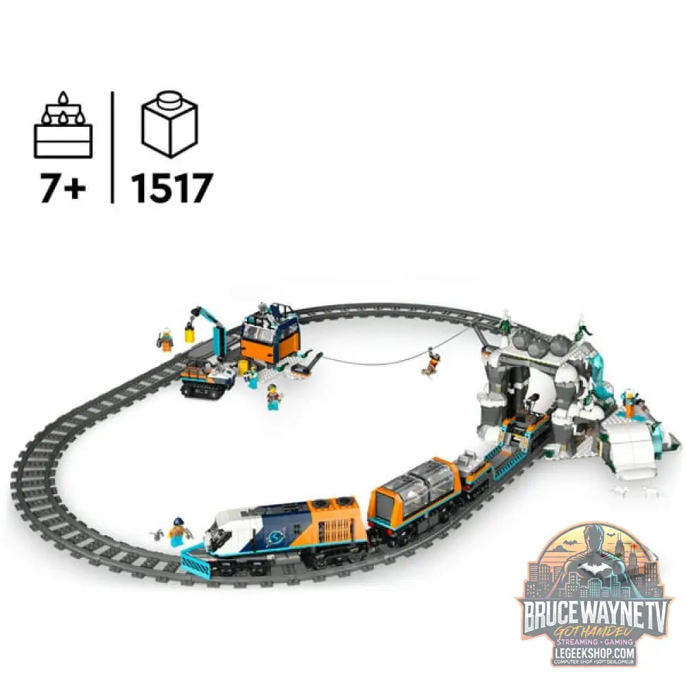 LEGO 60470 City Arktis-Polarexpress, jeu de construction - LEGO - vue 3