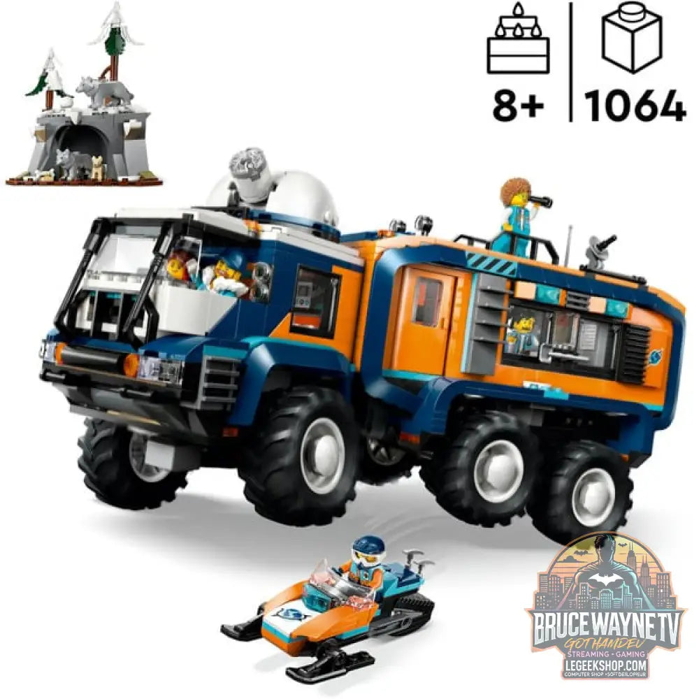 LEGO 60471 City Arktis-Truck avec Labor, jeu de construction - LEGO - vue 3