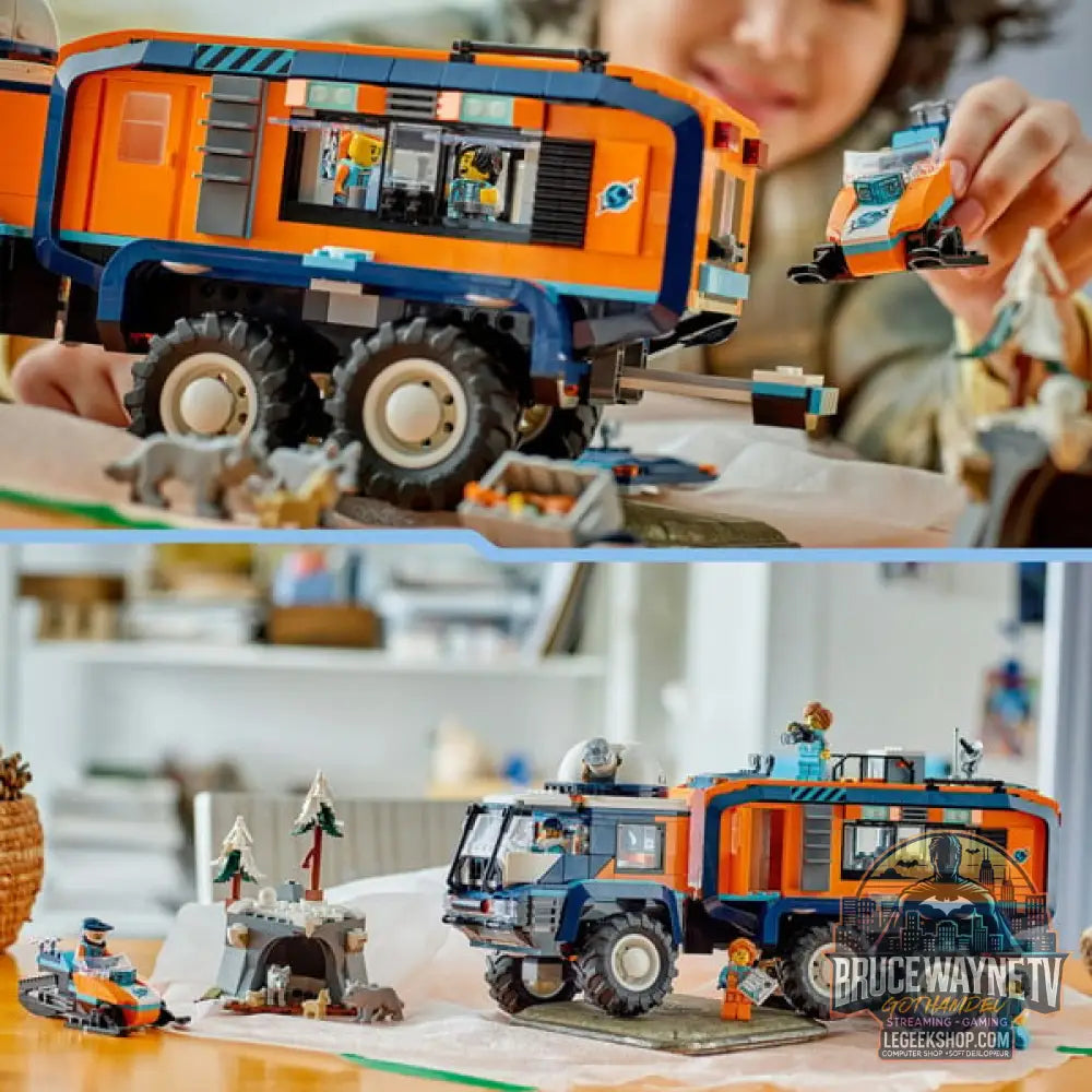 LEGO 60471 City Arktis-Truck avec Labor, jeu de construction - LEGO - vue 6