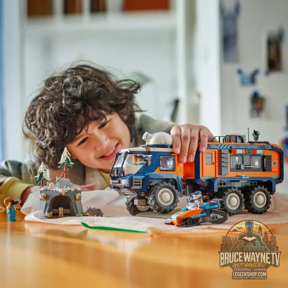 LEGO 60471 City Arktis-Truck avec Labor, jeu de construction - LEGO - vue 2