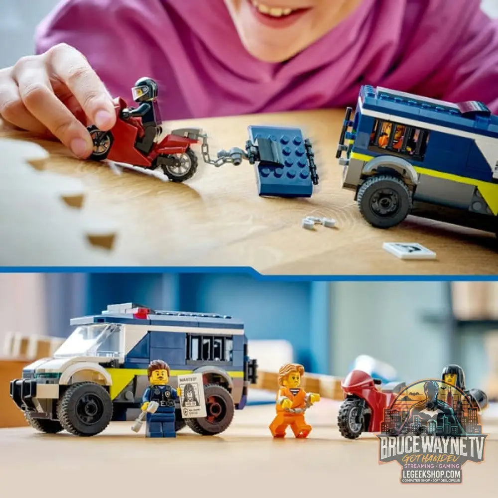 LEGO 60479 City Gefangenentransporter, jeu de construction - LEGO - vue 6