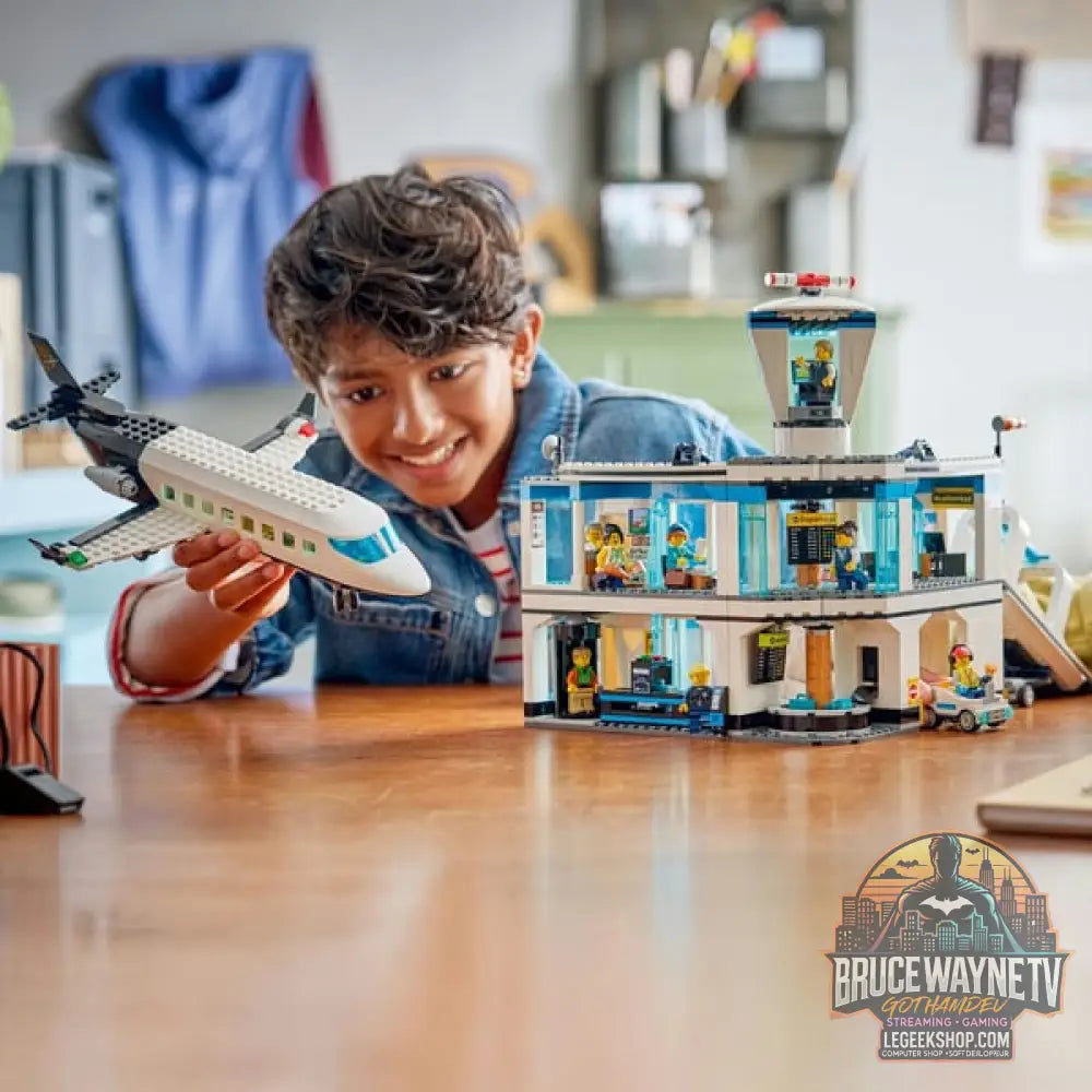 LEGO 60502 City Flughafen avec Flugzeug, jeu de construction - LEGO - vue 2