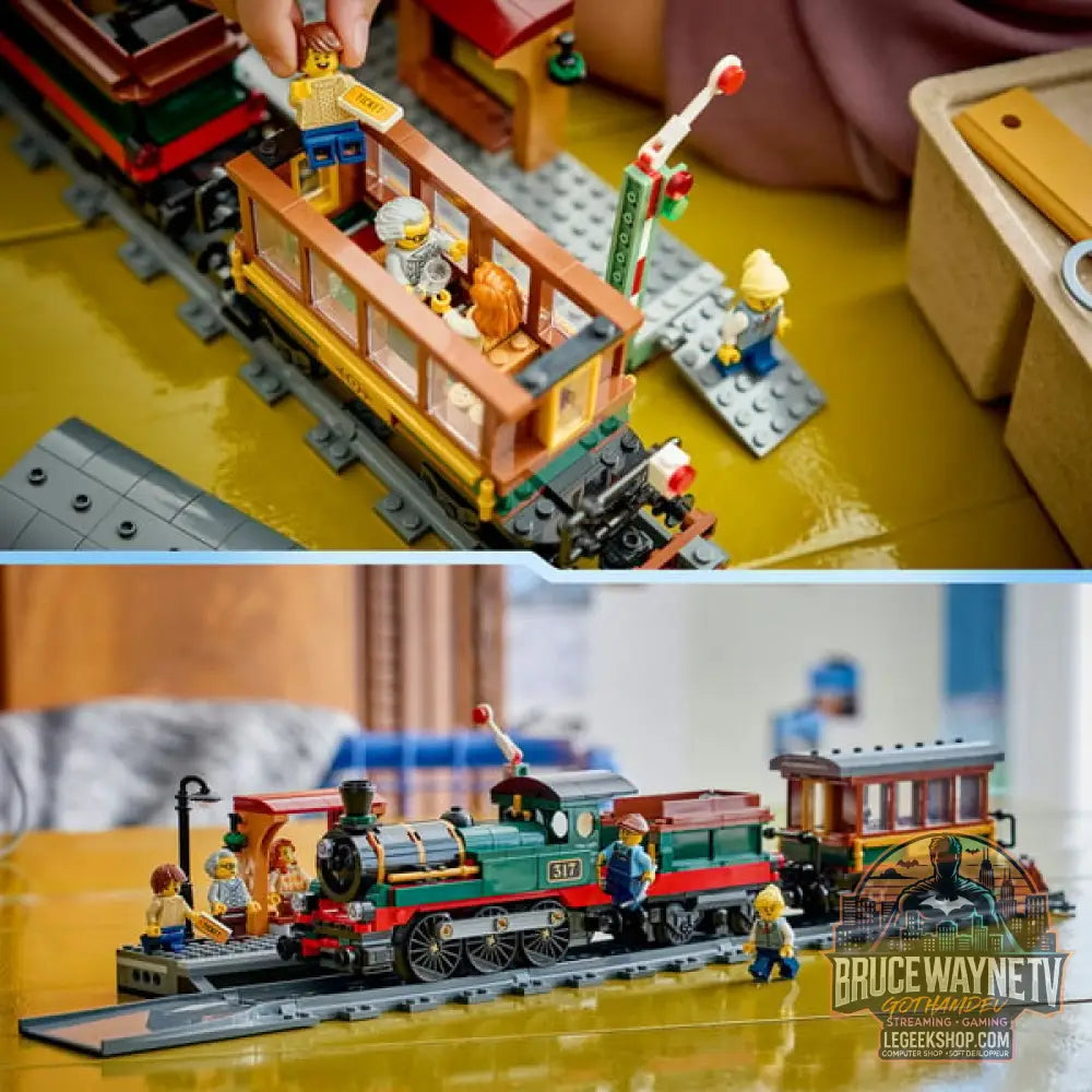 LEGO 60511 City Klassischer Dampfzug, jeu de construction - LEGO - vue 5