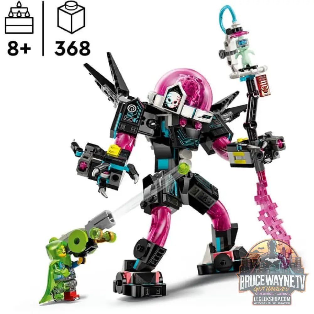 LEGO 71495 DREAMZzz Mateo vs. Cyberhirn-Mech, jeu de construction - LEGO - vue 3