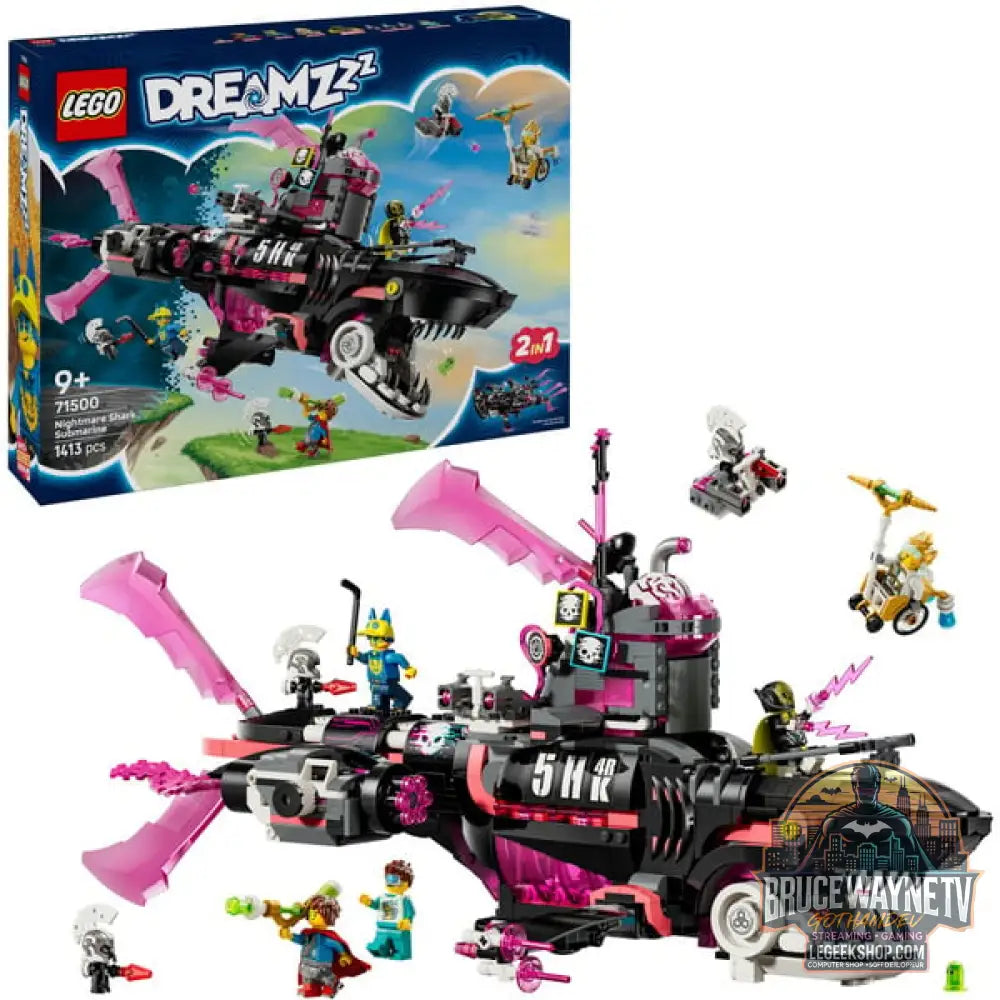 LEGO 71500 DREAMZzz Albtraumhai-U-Boot, jeu de construction - LEGO