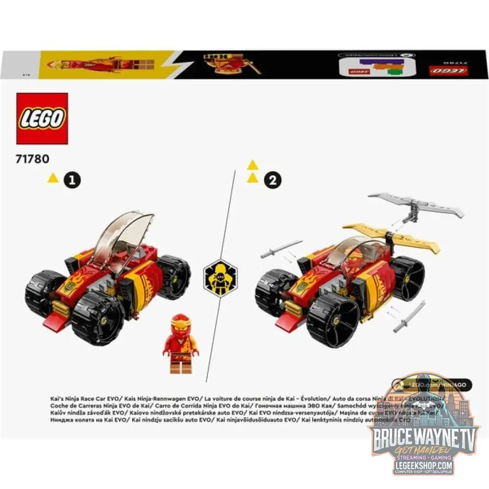 LEGO 71780 Ninjago Kais Ninja-Rennwagen EVO, jeu de construction - LEGO - vue 9