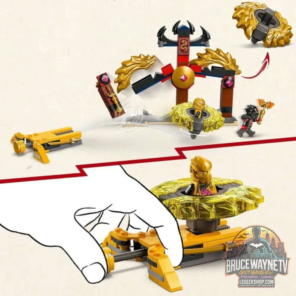 LEGO 71826 Ninjago Drachen-Spinjitzu Battle Pack, jeu de construction - LEGO - vue 4