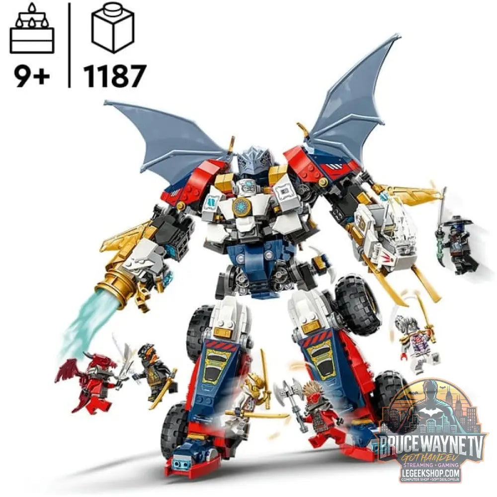 LEGO 71834 Ninjago Zanes Ultra-Kombi-Mech, jeu de construction - LEGO - vue 3
