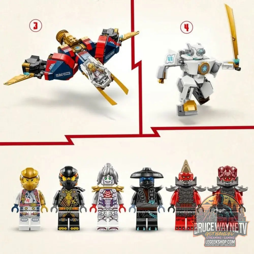 LEGO 71834 Ninjago Zanes Ultra-Kombi-Mech, jeu de construction - LEGO - vue 5