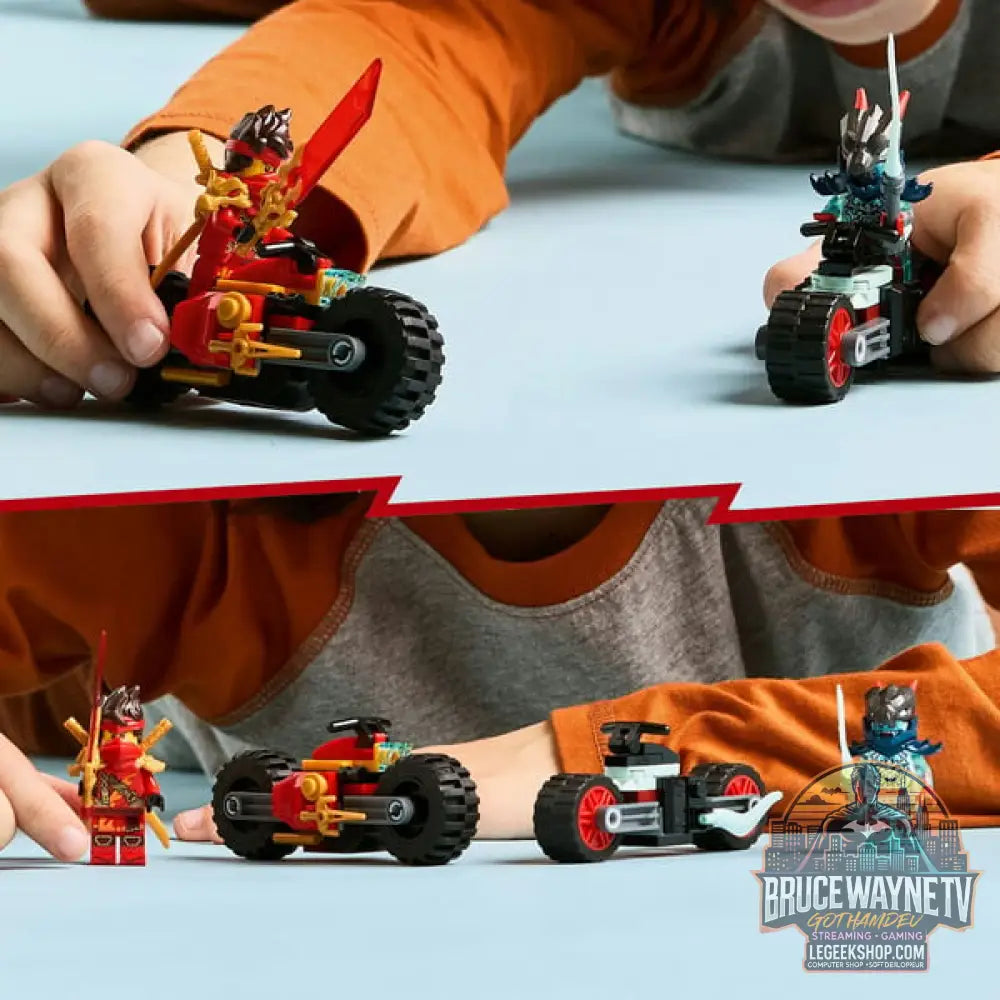 LEGO 71838 Ninjago Kais Motorradrennen, jeu de construction - LEGO - vue 6