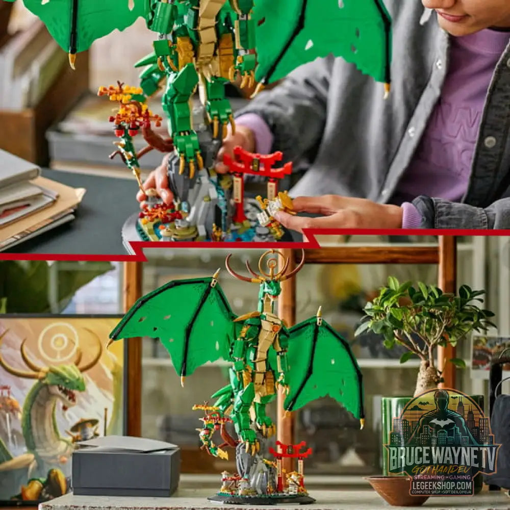 LEGO 71847 Ninjago Der Wächterdrache, jeu de construction - LEGO - vue 6