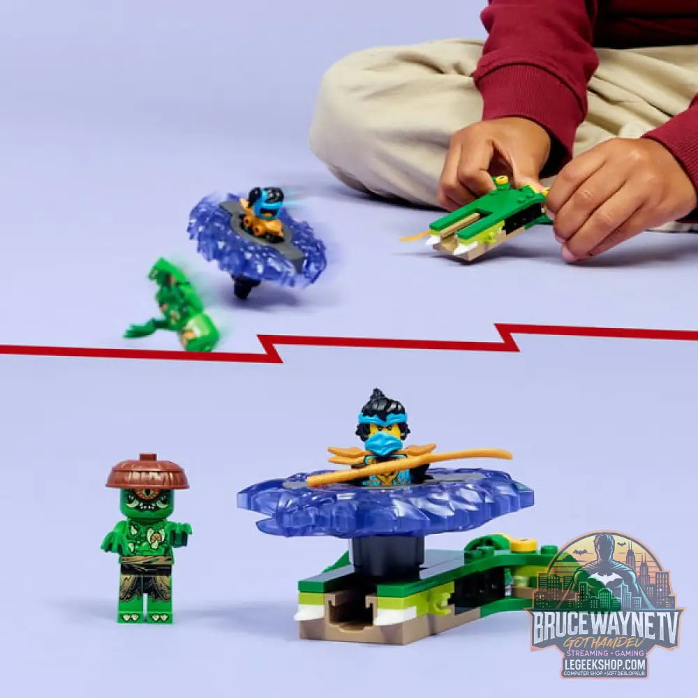 LEGO 71849 Ninjago Nya vs. Elementarmonster-Spinner, jeu de construction - LEGO - vue 6