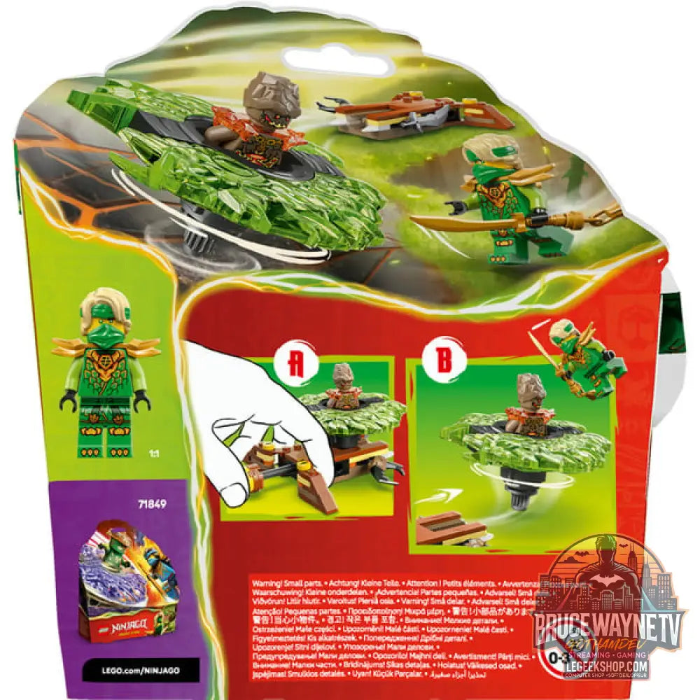 LEGO 71850 Ninjago Lloyd vs. Elementarmonster-Spinner, jeu de construction - LEGO - vue 7