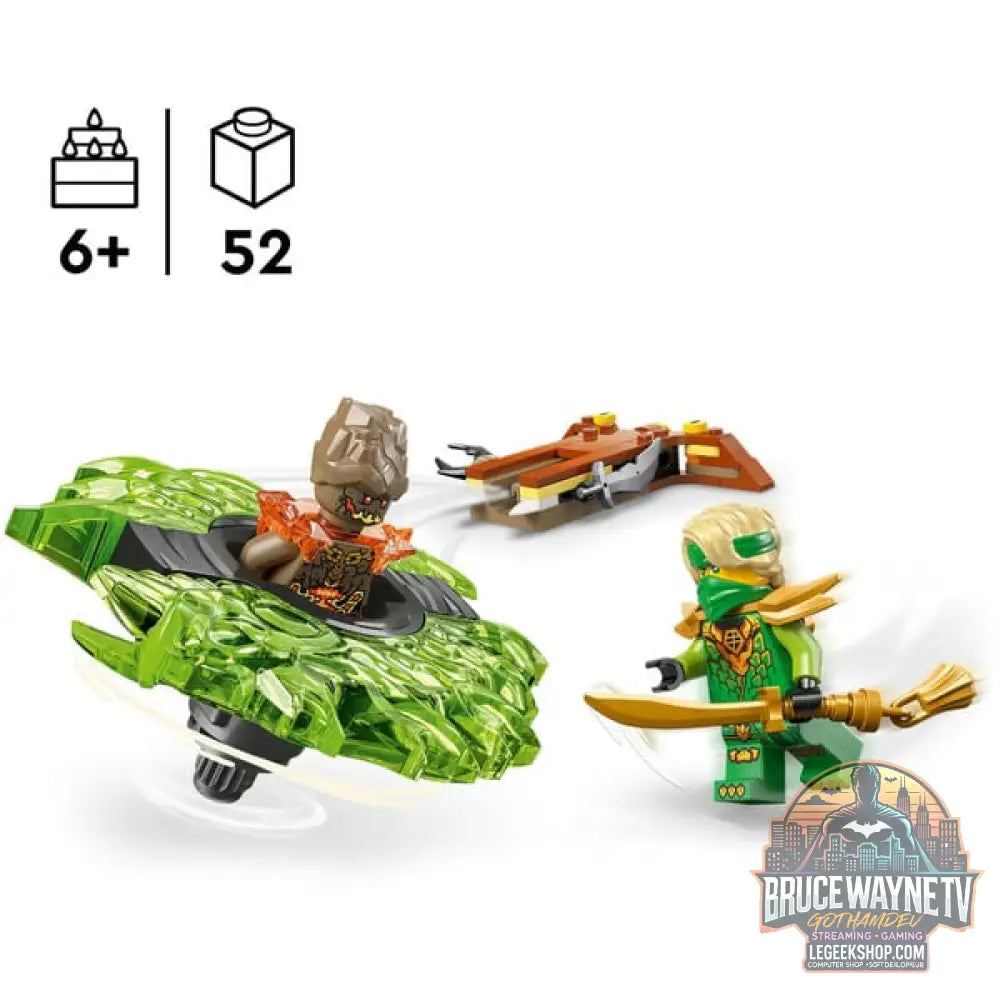 LEGO 71850 Ninjago Lloyd vs. Elementarmonster-Spinner, jeu de construction - LEGO - vue 3