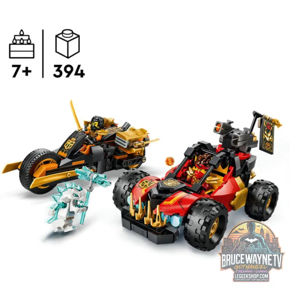 LEGO 71864 Ninjago Kais et Coles Kombi-Flitzer, jeu de construction - LEGO - vue 2
