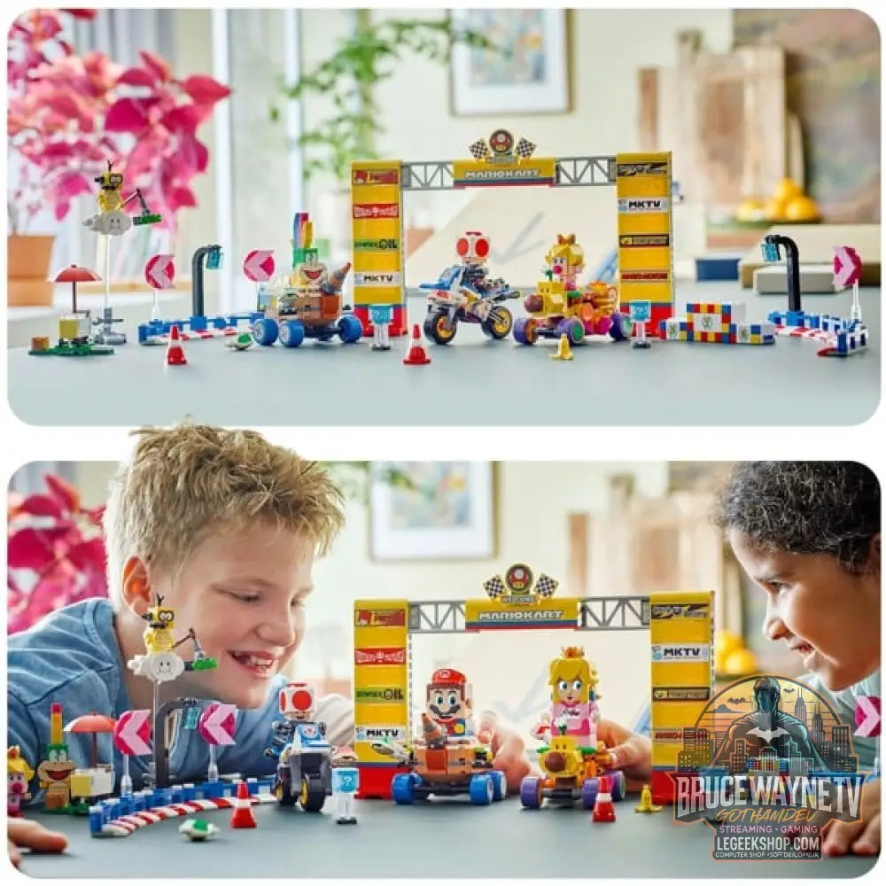 LEGO 72036 Super Mario - Mario Kart: Peach & Grand Pix-Set, jeu de construction - LEGO - vue 2