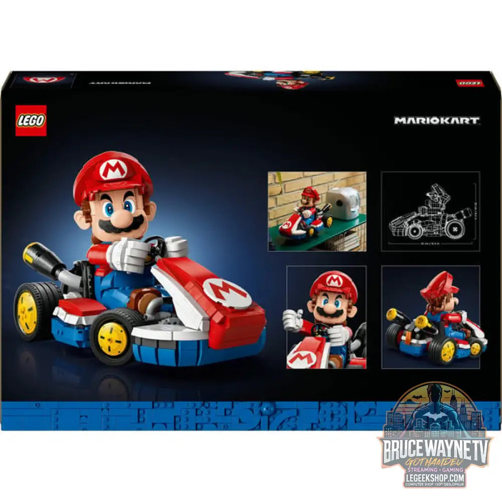 LEGO 72037 Super Mario Mario Kart: Mario & Standard-Kart, jeu de construction - LEGO - vue 7