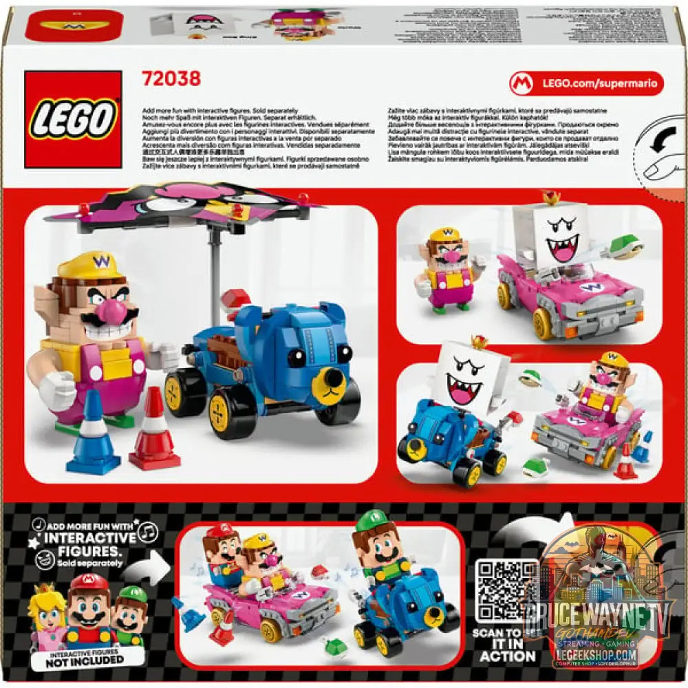 LEGO 72038 Super Mario - Mario Kart: Wario & König Buu Huu, jeu de construction - LEGO - vue 7