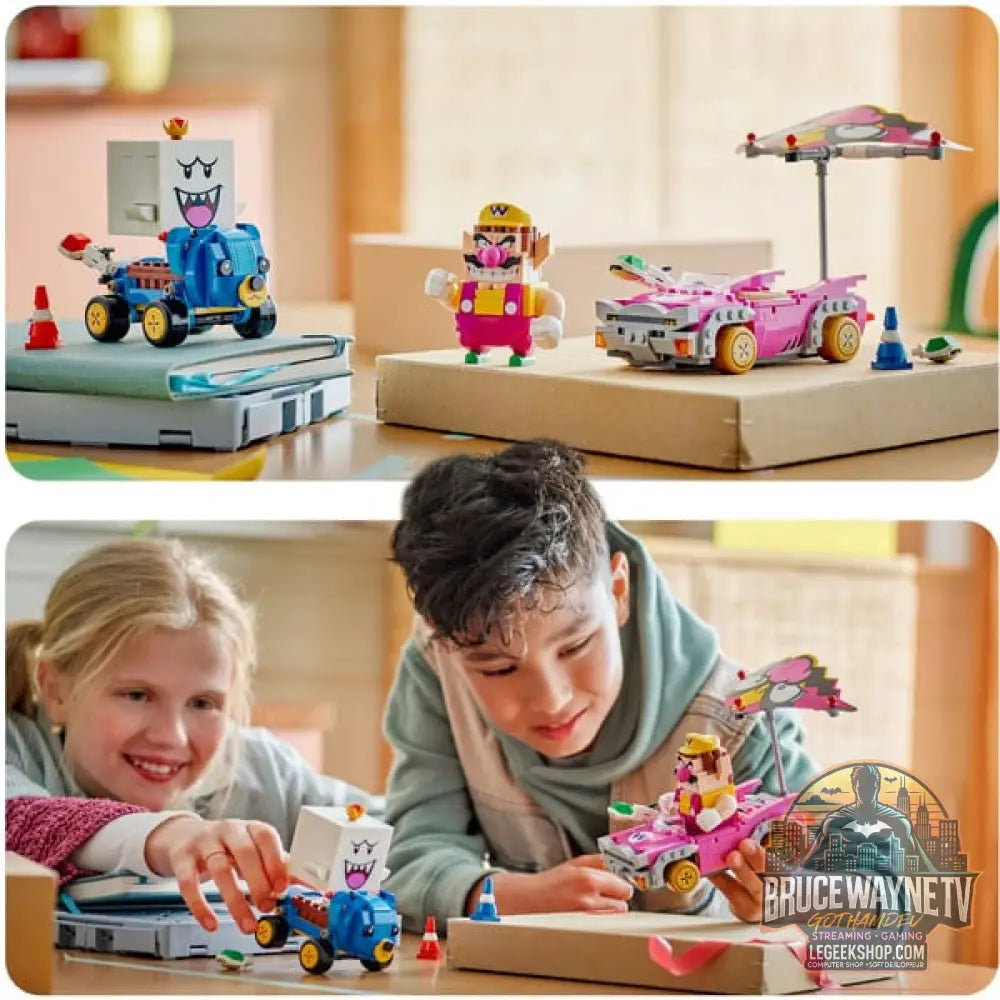 LEGO 72038 Super Mario - Mario Kart: Wario & König Buu Huu, jeu de construction - LEGO - vue 2