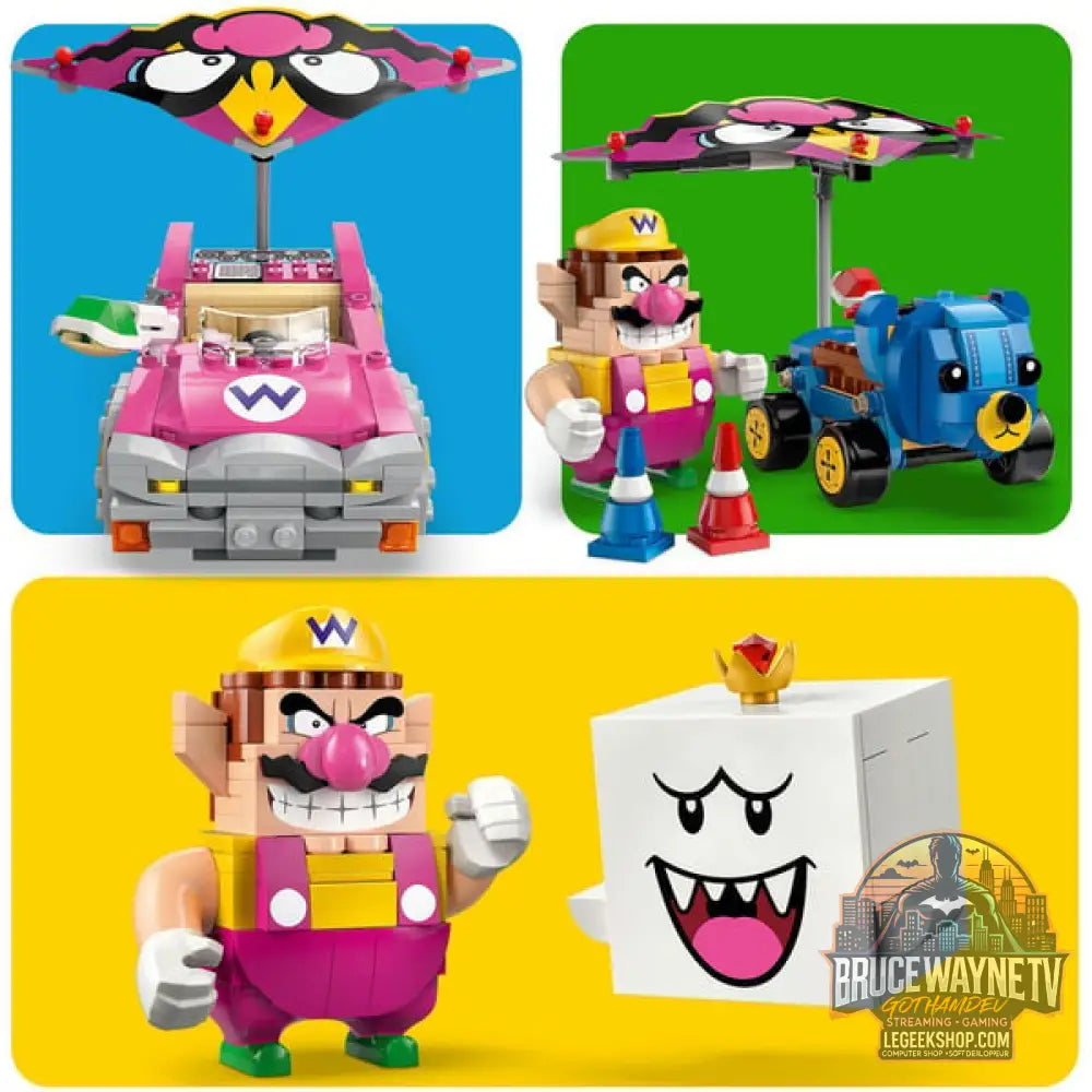 LEGO 72038 Super Mario - Mario Kart: Wario & König Buu Huu, jeu de construction - LEGO - vue 6