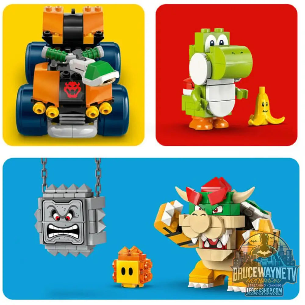 LEGO 72039 Super Mario - Mario Kart: Bowsers Festung, jeu de construction - LEGO - vue 6