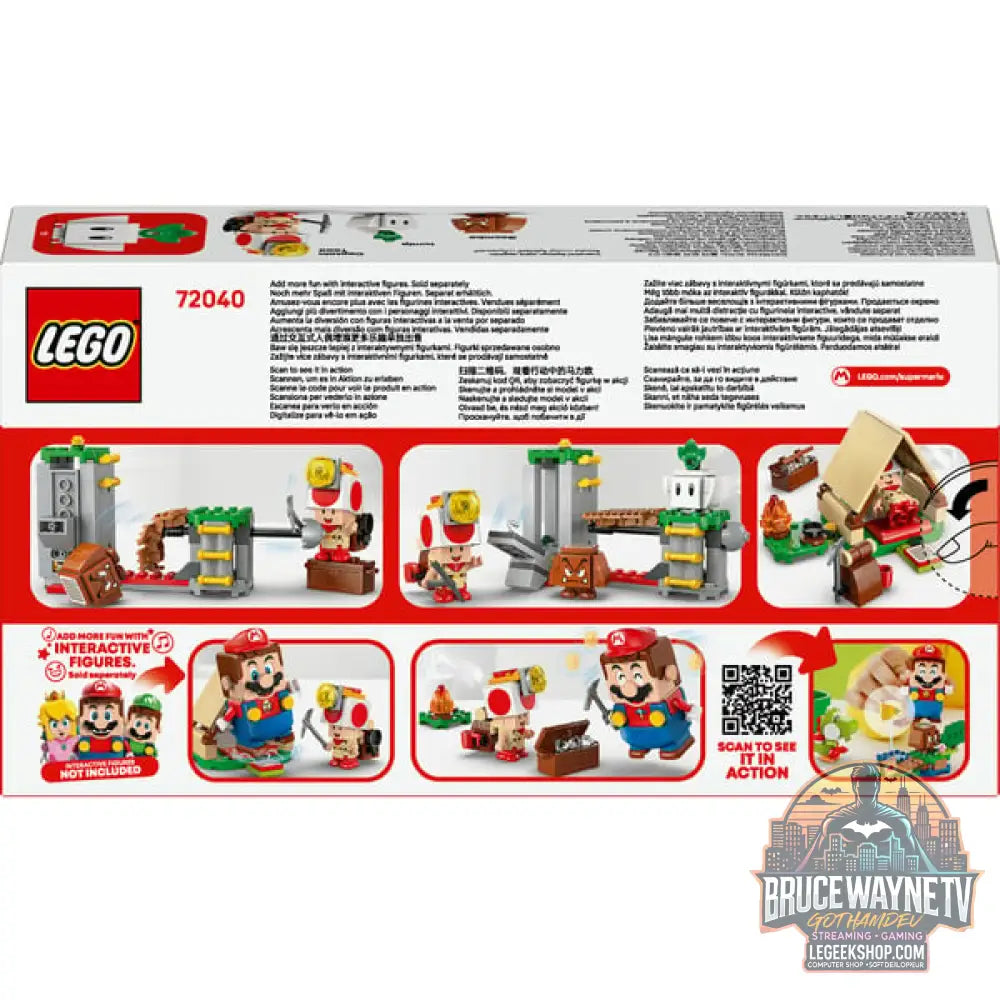 LEGO 72040 Super Mario Kapitän Toad-Camp, jeu de construction - LEGO - vue 7