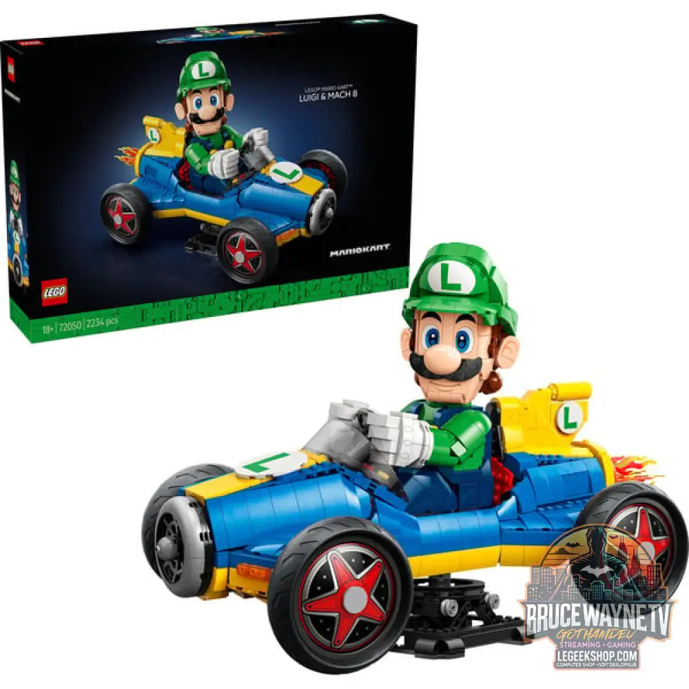 LEGO 72050 Super Mario Mario Kart: Luigi & Turboflitzer, jeu de construction - LEGO