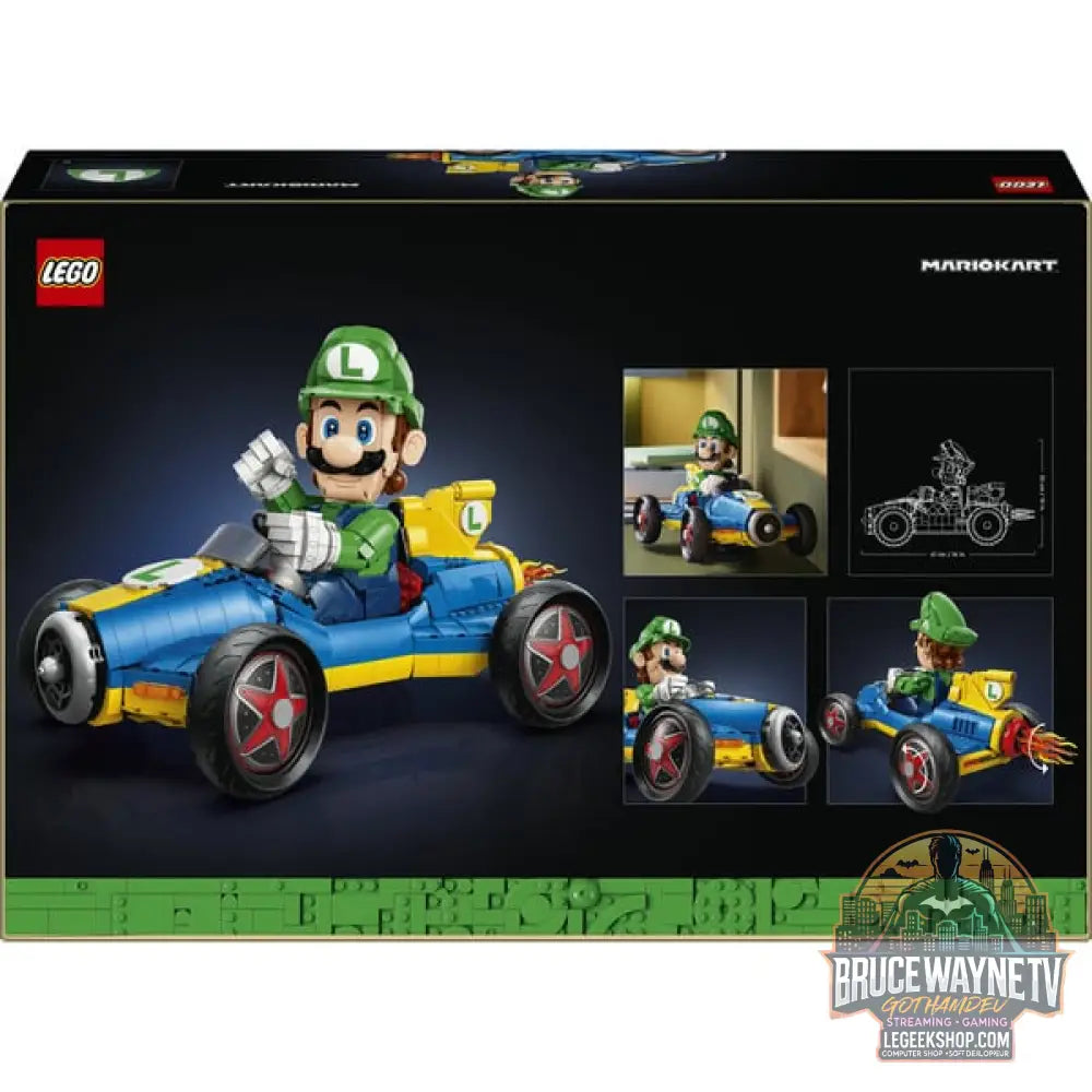 LEGO 72050 Super Mario Mario Kart: Luigi & Turboflitzer, jeu de construction - LEGO - vue 7