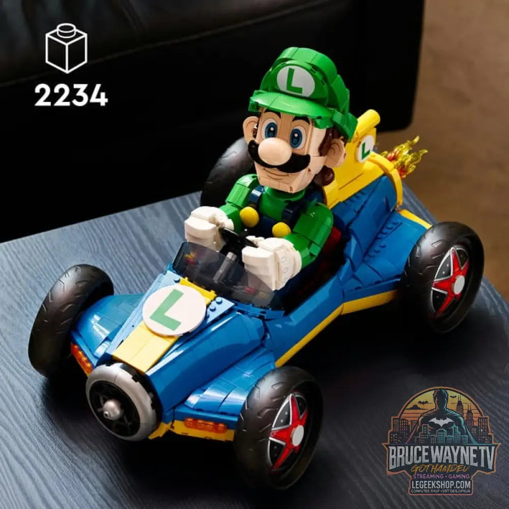 LEGO 72050 Super Mario Mario Kart: Luigi & Turboflitzer, jeu de construction - LEGO - vue 2