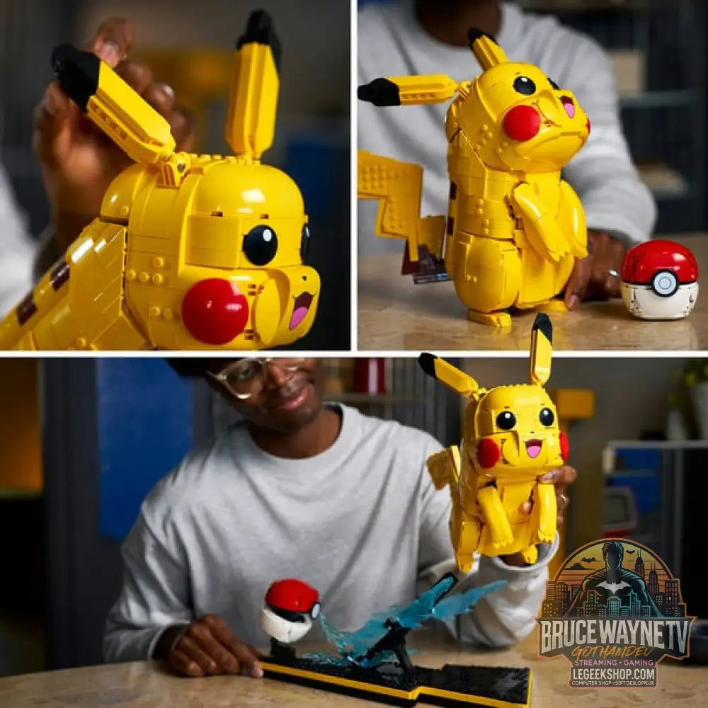 LEGO 72152 Pokémon Pikachu et Pokéball, jeu de construction - LEGO - vue 4