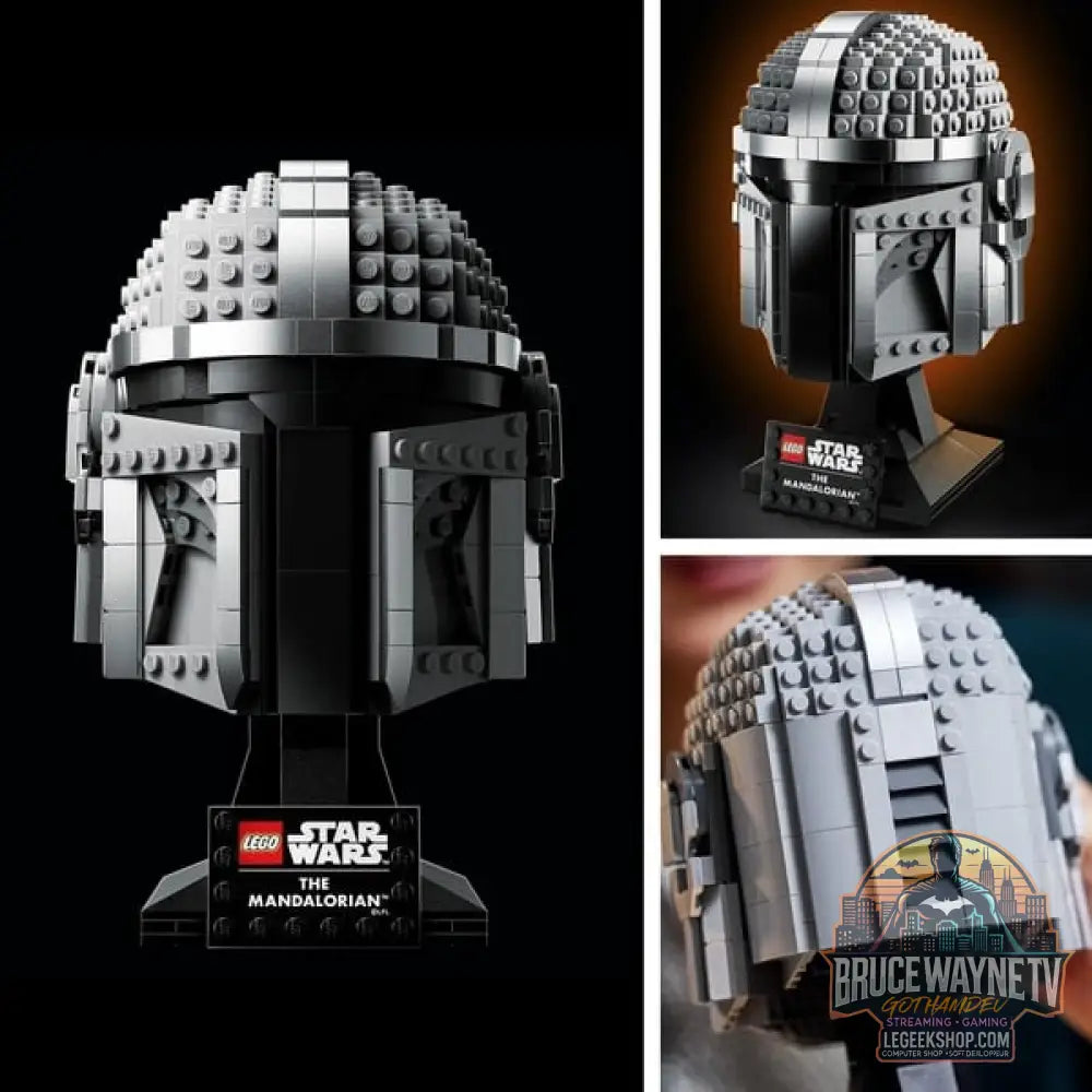 LEGO 75328 Star Wars Mandalorianer Helm, jeu de construction Sammlerpièces et ein tolles Geschenk pour Erwachsene, Bausatz, Zimmer-Deko - LEGO - vue 5