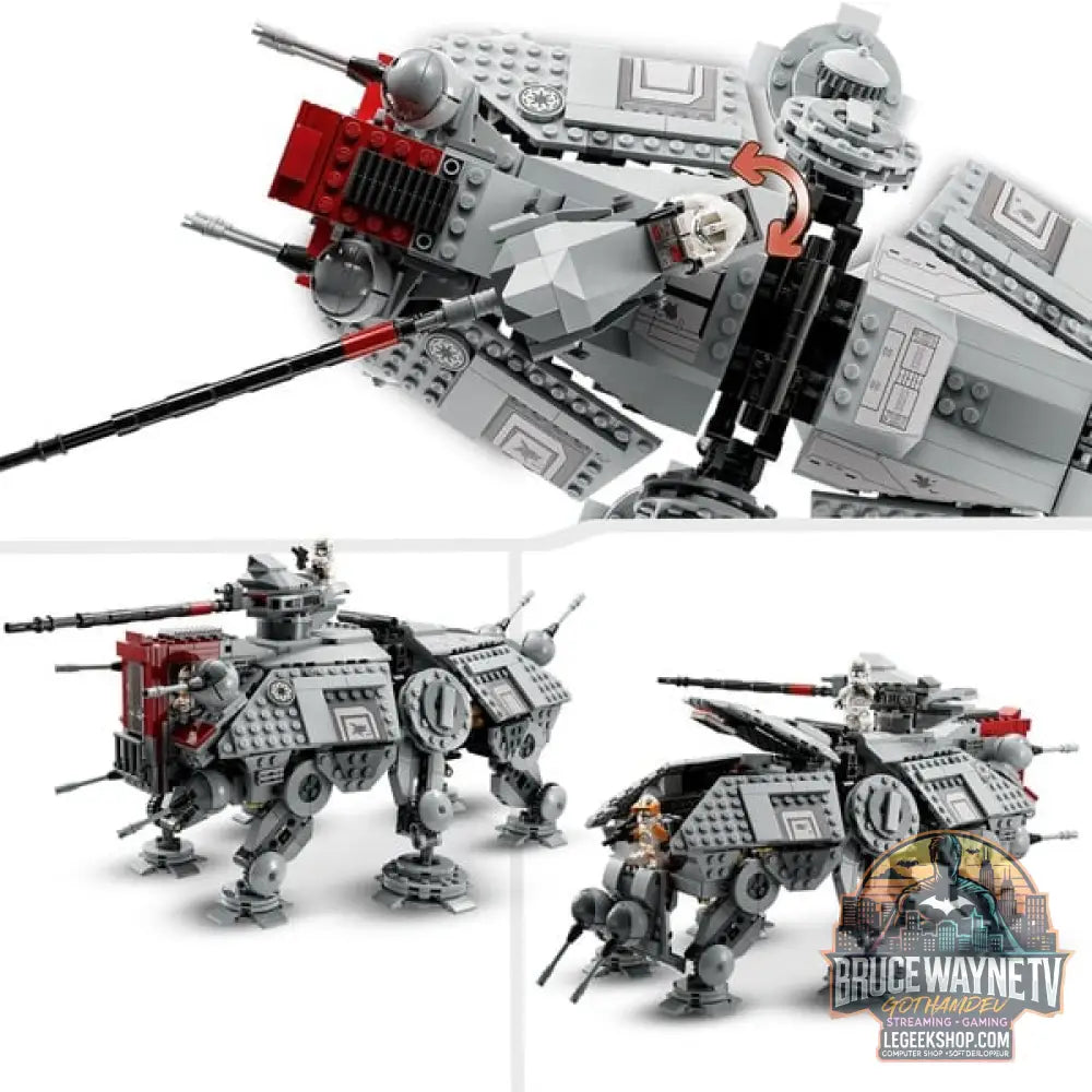 LEGO 75337 Star Wars AT-TE Walker, jeu de construction Die Rache der Sith-Set avec Minifiguren - LEGO - vue 3