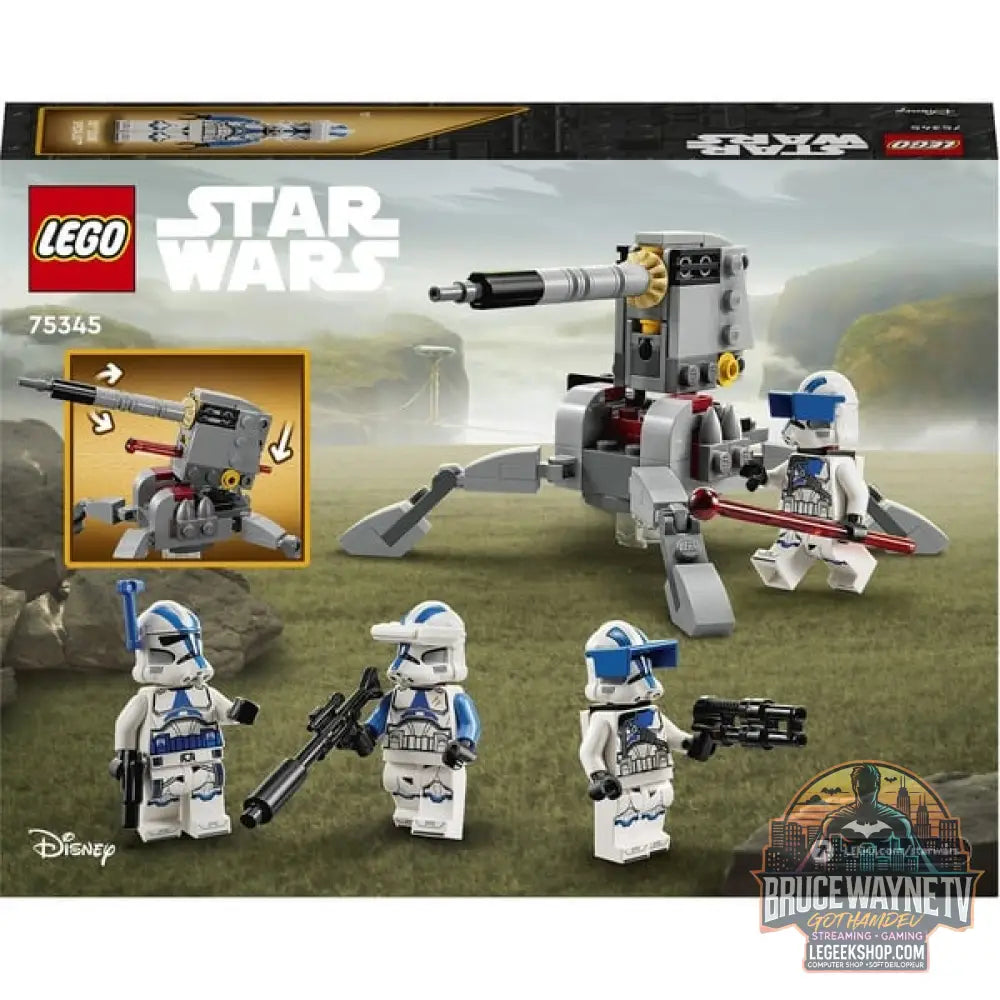 LEGO 75345 Star Wars 501st Clone Troopers Battle Pack, jeu de construction - LEGO - vue 12