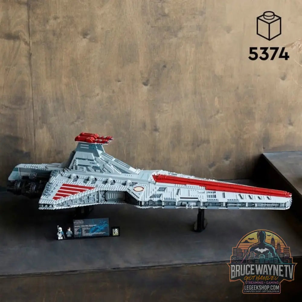 LEGO 75367 Star Wars Republikanischer Angriffskreuzer der Venator-Klasse, jeu de construction - LEGO - vue 3